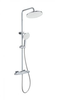 Душевая стойка Wonzon & Woghand Neo WW-B3045-A-CR с термостатом хром